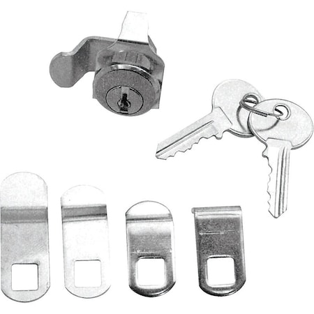 Prime-Line Prime-Line Nickel Steel Counter Clockwise Mailbox Lock S4140
